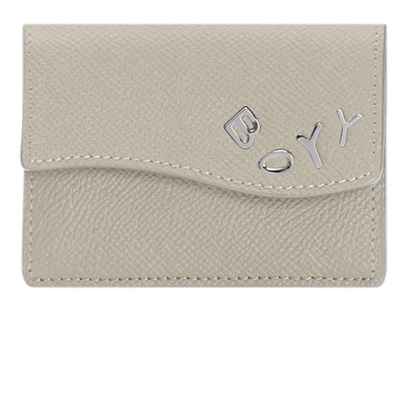BOYY Handbags - NIB Boyy Compact Wallet Epsom Hummus
